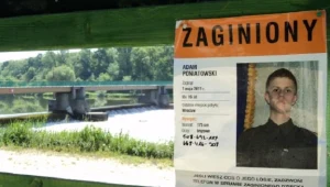  ojawiły się plakaty informujące o zaginięciu chłopca