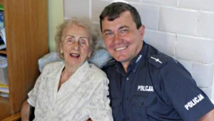 Policjant ocalił 101-latką przed utonięciem