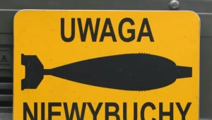 To pierwsze tak niebezpieczne znalezisko na wysypisku w Miastkowie/fot. Tomasz Zieliński