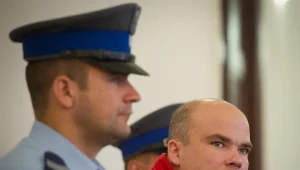 Oskarżony Mariusz M. podczas rozprawy w Sądzie Okręgowym/fot. G. Michałowski