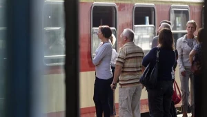 Strajk zatrzymał setki pociągów  / fot. Andrzej Grygiel