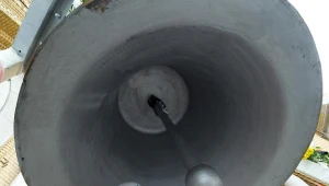 Montaż serca dzwonu "Serce Łodzi"/fot. Grzegorz Michałowski