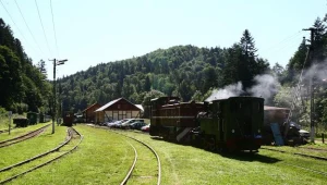 Kolejka wąskotorowa w Bieszczadach/fot. S. Bernaś