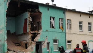 W budynku prawdopodobnie wybuchł gaz/fot. Tytus Żmijewski