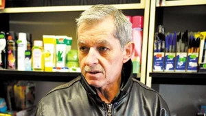 "Ożywiony" pan Janusz z Przemyśla/fot. Łukasz Solski