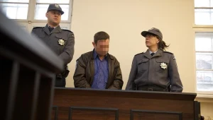 Oskarżony o wykorzystywanie seksualne swoich córek Roman M./fot. Adam Warżawa