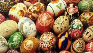 Pisanki  ozdobią świąteczne stoły