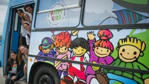 Niezwykły autobus wyjedzie w poniedziałek w trasę /fot. Grzegorz Michałowski