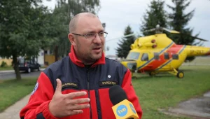 Dyrektor Lotniczego Pogotowia Ratunkowego Robert Gałązkowski