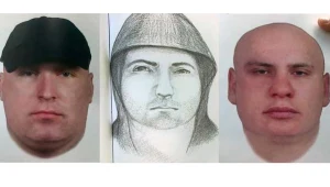 Portrety pamięciowe sprawców napadu na sklep jubilerski