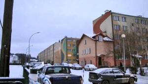 Osiedle w Sanoku, na którym doszło do tragedii/fot. Jacek Skóra