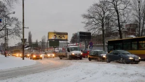 Zimowy poranek w Łodzi/ fot. Grzegorz Michałowski