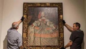 Obraz "Infantka" Diego Velazqueza w Muzeum Narodowym we Wrocławiu/fot. Maciej Kulczyński