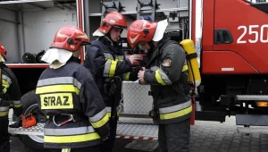 W akcji uczestniczy straż pożarna / fot. R. Zalewski