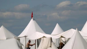 Przygotowania do bitwy pod Grunwaldem, fot. Tomasz Waszczuk