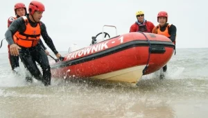 Od soboty w Pomorskiem topiło się ponad 100 osób. Fot. WOPR