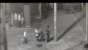 Zdarzenie nagrały kamery monitoringu