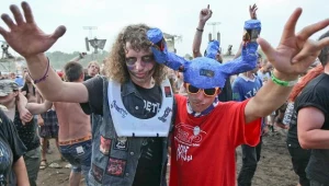 Uczestnicy 19. Przystanku Woodstock w Kostrzynie nad Odrą,/fot. Lech Muszyński