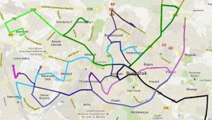 Mapa linii specjalnych /fot. http://www.komunikacja.bialystok.pl