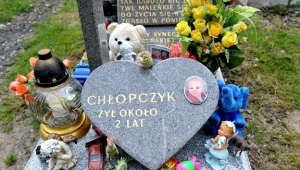Grób zabitego dziecka /fot. Łukasz Kalinowski