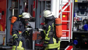 Dwie osoby zginęły w pożarze domu jednorodzinnego