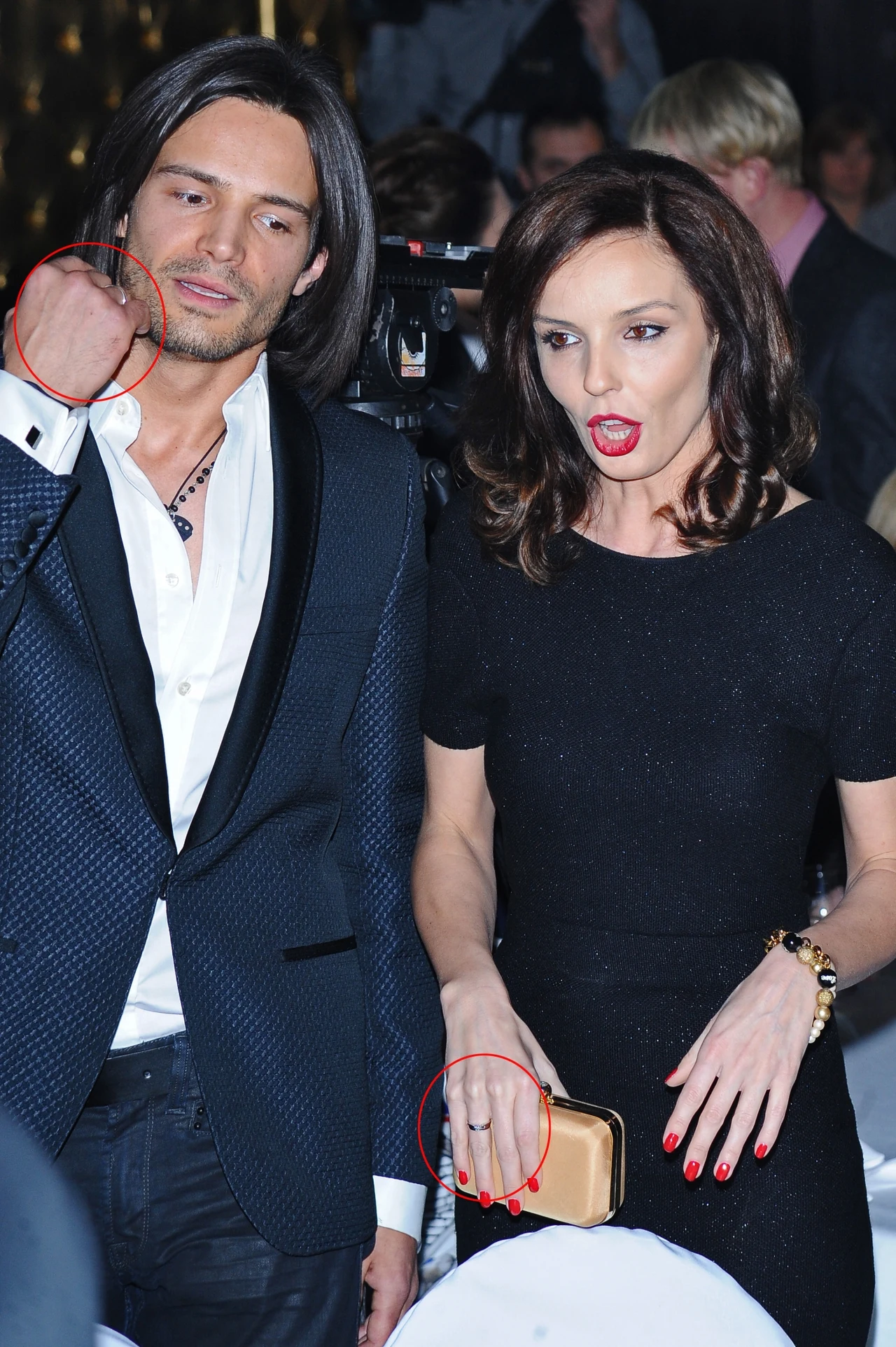 Mikołaj Krawczyk i Agnieszka Włodarczyk pozowali ostatnio fotoreporterom z obrączkami na palcach