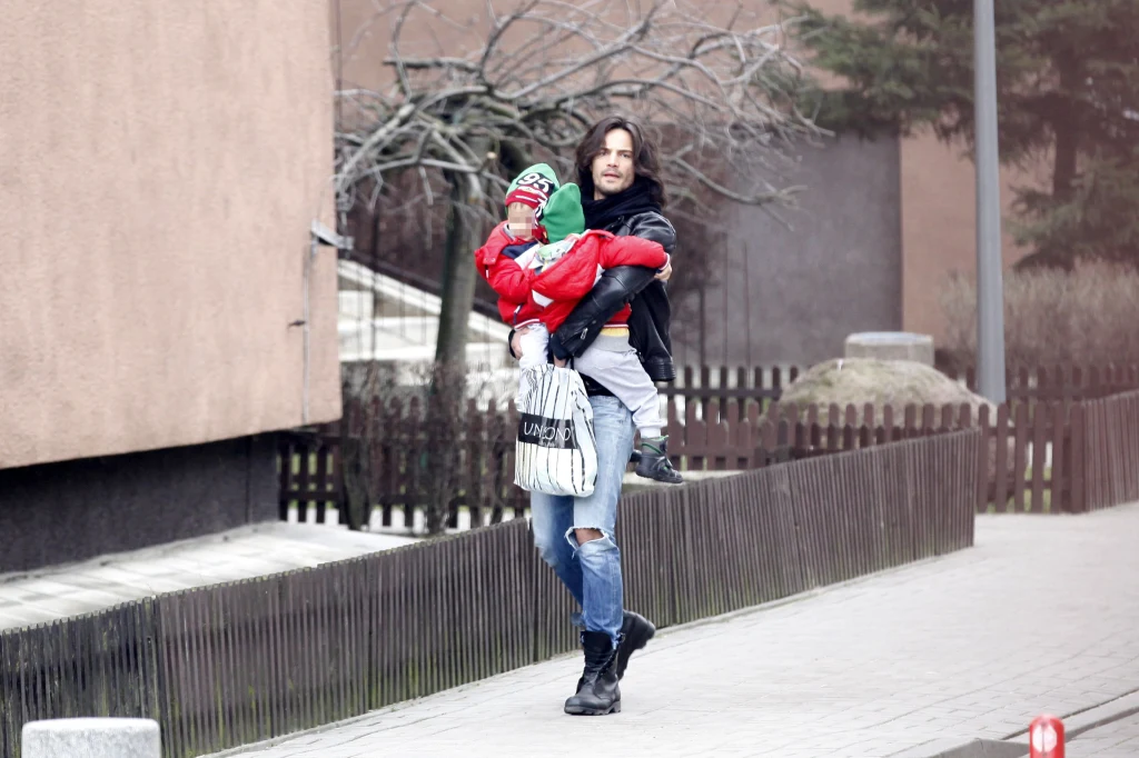 Mikołaj Krawczyk z synami