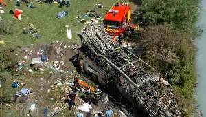 W wypadku polskiego autokaru zginęło 26 osób