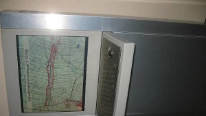 Kiosk z informacją o danych przestrzennych