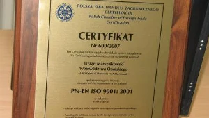 Certyfikat zarządzania jakością odnowiony