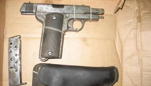 Zatrzymał się dopiero po przestrzeleniu opony