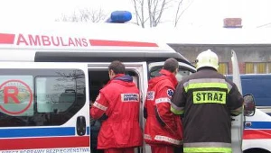 Pikieta ratowników medycznych w Białymstoku