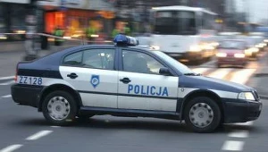 Policja bada przyczyny wypadku./fot. T. Zieliński