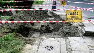 Krosno: Koparka uszkodziła gazociąg