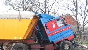 Lubuskie: Kolizja dówch TIR-ów