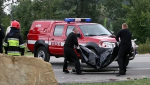 20 i 50-latek zginęli na miejscu./fot. A. Barbarowski