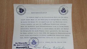 W Nowej Soli znaleziono list z czasów wojny