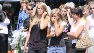 Rodzina, przyjaciele, znajomi pożegnali Mikołaja