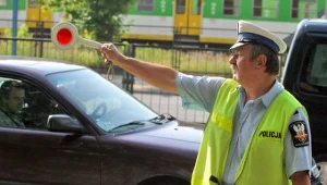 Policjanci zorganizowali objazdy / fot. T. Zieliński