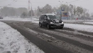 Warunki na drogach są trudne