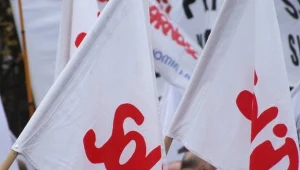 Związkowcy z "S" protestują w Toruniu
