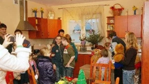 Zawieźli dzieciakom pluszaki / fot. B. Marciniak