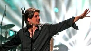 Tomasz Szczepanik, wokalista zespołu Pectus/fot. J. Małkowski