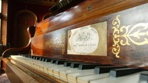 Jeden z fortepianów, na którym grał Chopin