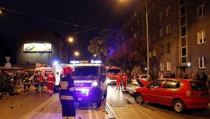 Sześć osób rannych na Hubskiej