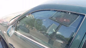 W aucie było bardzo gorąco i brakowało powietrza./fot. P. Świąder