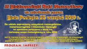 Motocykliści wspólnie pożegnają sezon
