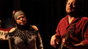 Grażyna Łobaszewska z zespołem