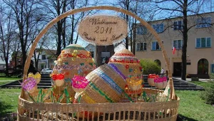 Stolica wikliny wita święta efektownymi pisankami