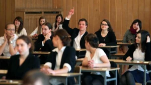 Dziś maturzyści pisali egzamin z języka polskiego  / fot. Tomasz Gzell